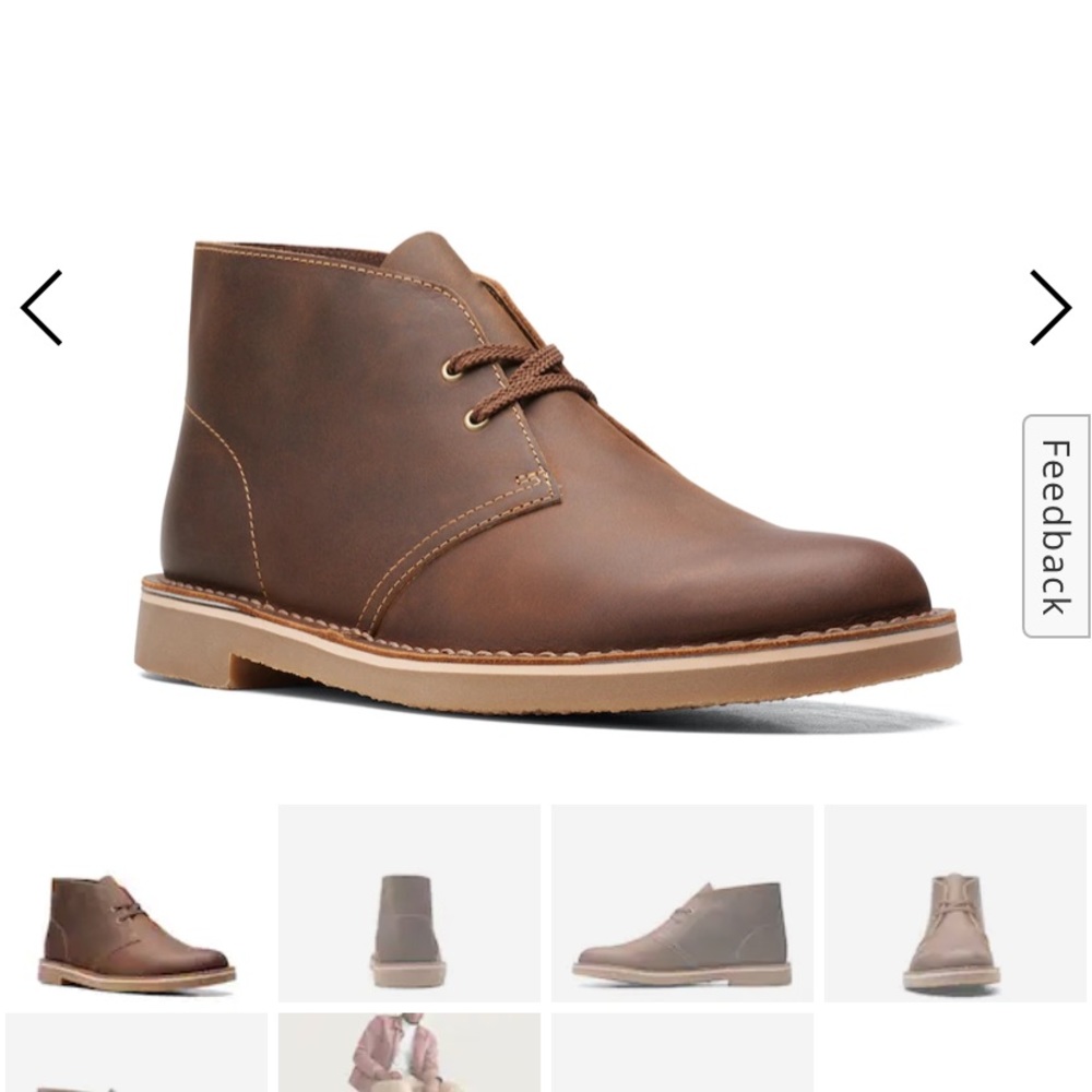 Clarks bushackre chukka boot